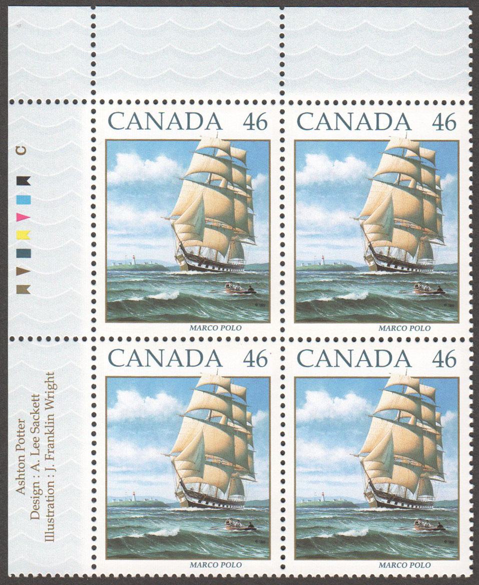 Canada Scott 1779 MNH PB UL (A8-3) - Click Image to Close